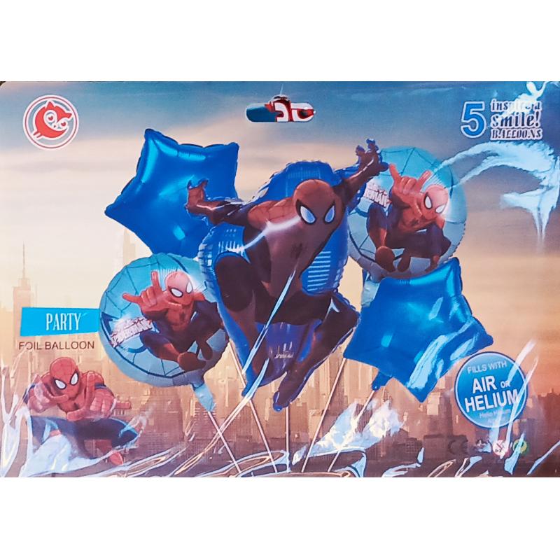 Set Globos Spiderman