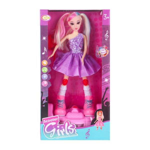 Muñeca con Scooter 
