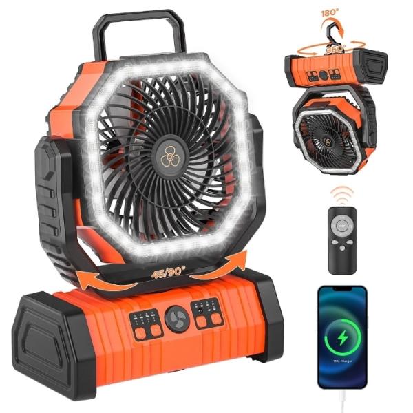 Ventilador Recargable F6