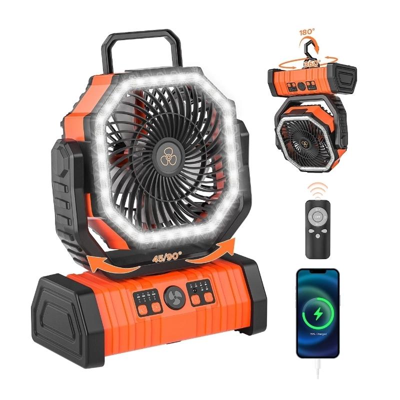 Ventilador Recargable F6