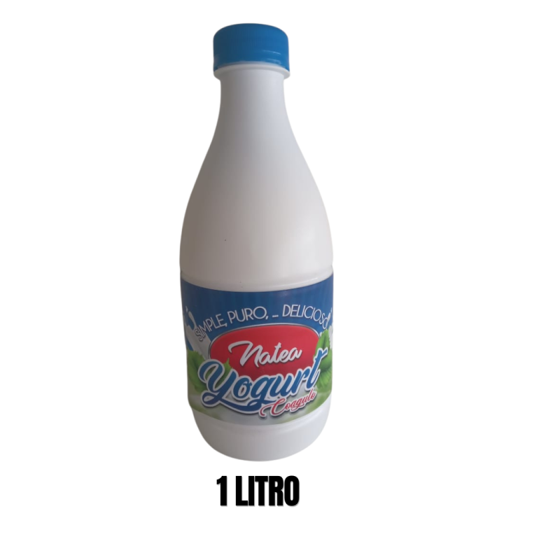 Yogurt Natural 1 litro (Tapa pequeña)