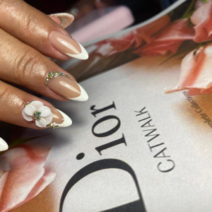 Uñas Acrílico Medias