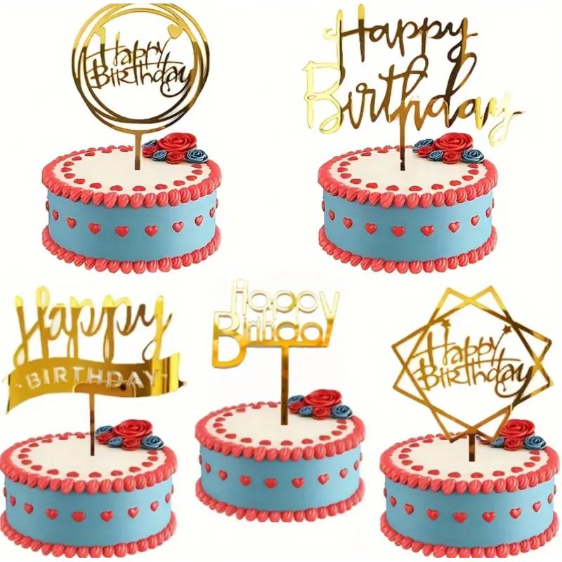 Happy Brithday Acrilico