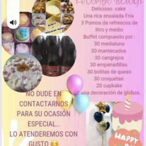 Combo de Buffet y Kake