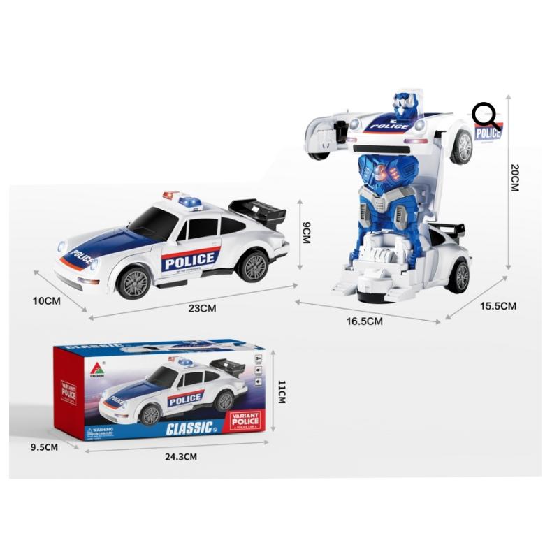 Carro Policia  Transforme 