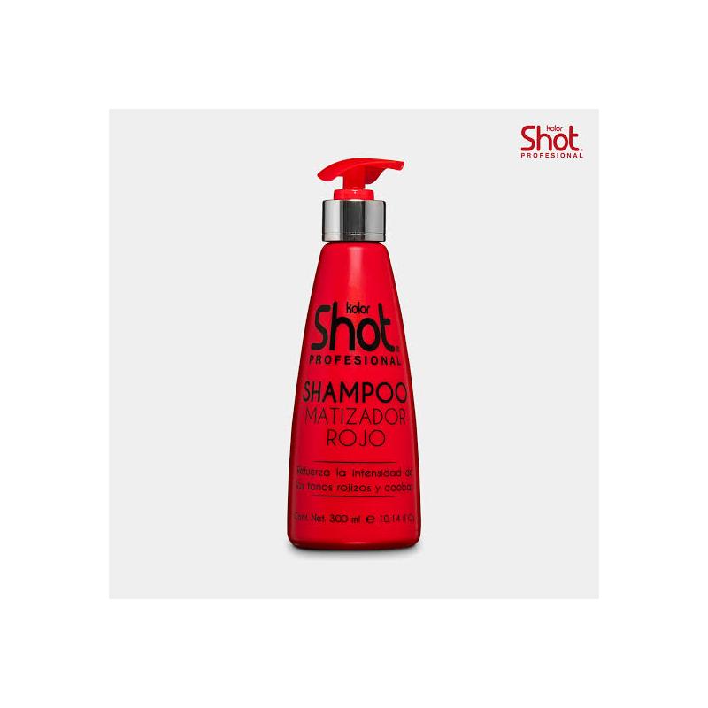 Shampoo matizador Rojo shot 300ml