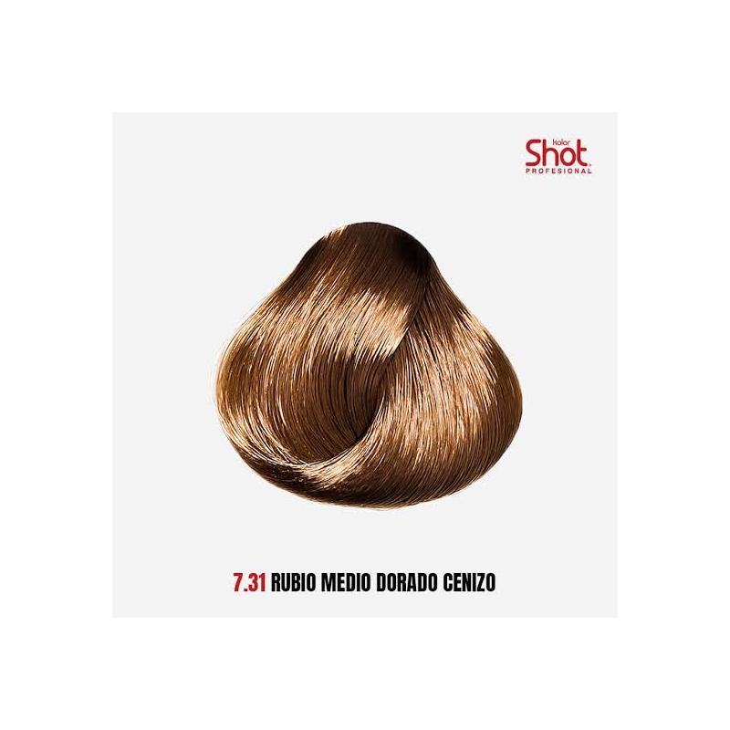 7.31 rubio medio dorado cenizo