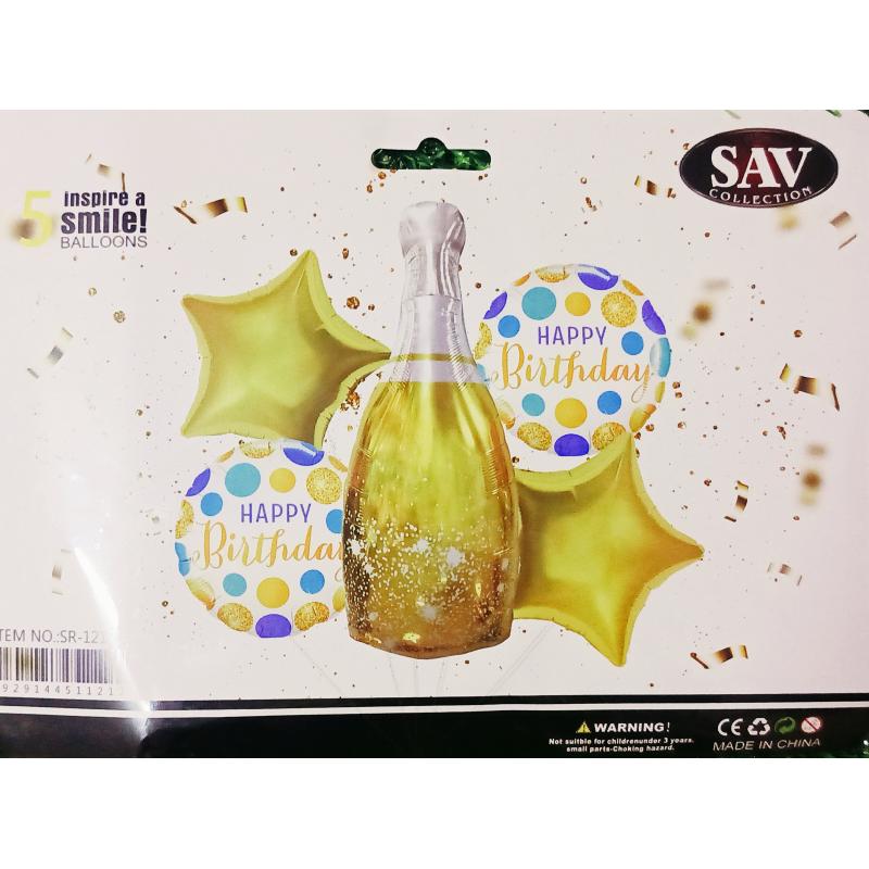 Set Globos Cumpleañero