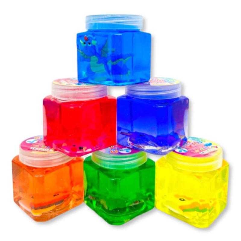 Slime con diferentes figuras 
