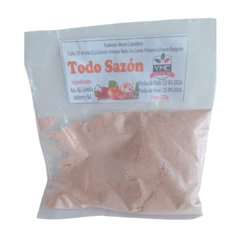 Todo sazon 120 gr