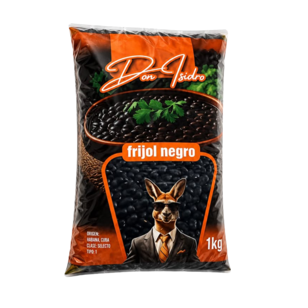 Frijol Negro 1 kg Don Isidro